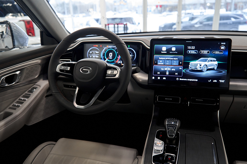 GAC GS8 GL (5 мест), серебряный