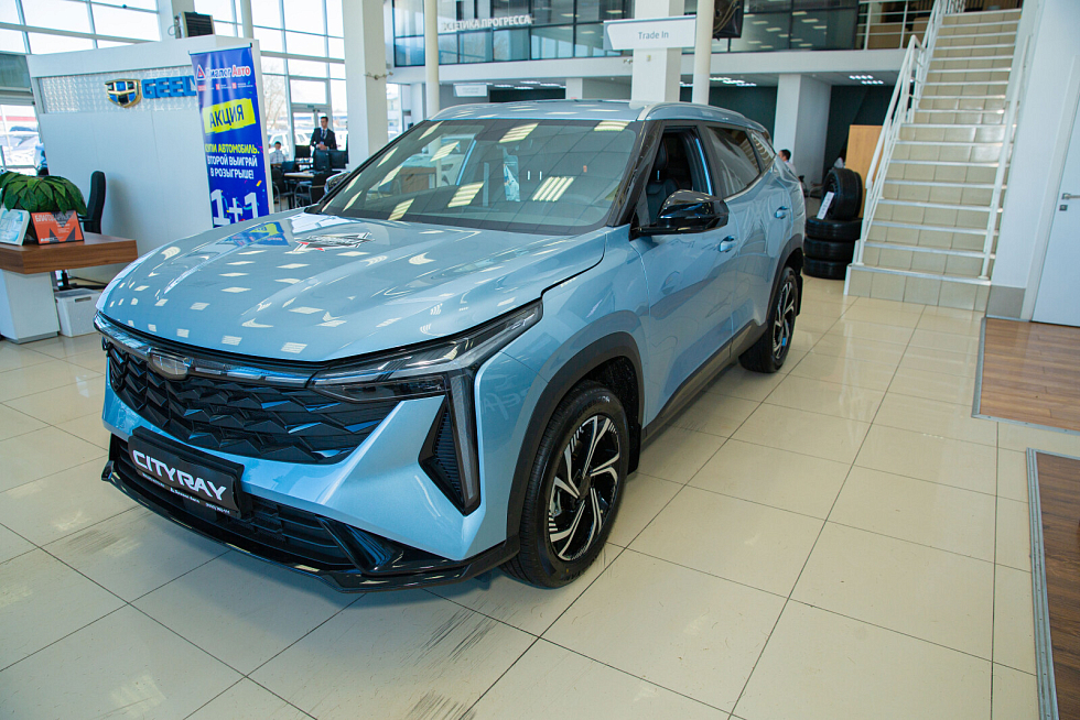 Geely Cityray Комфорт, голубой