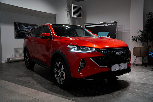 Haval F7x Tech Plus, красный