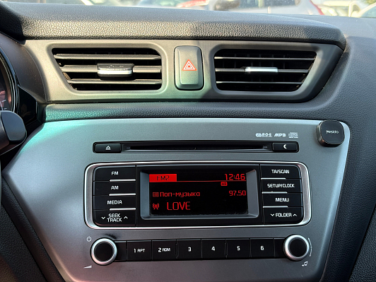 Kia Rio Luxe, 2016 года, пробег 125514 км