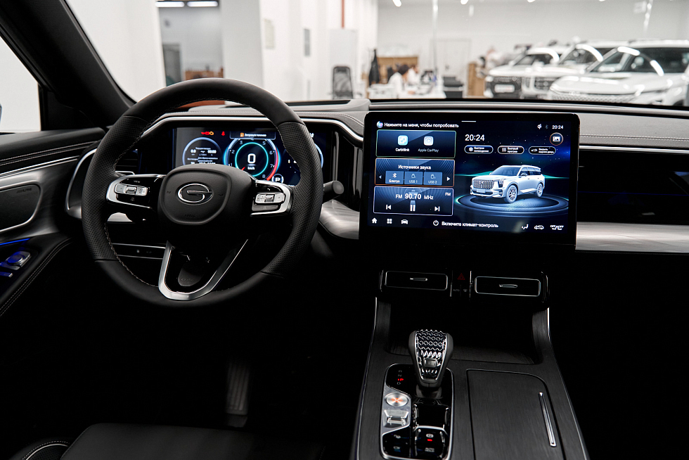 GAC GS8 GX Premium, серебряный