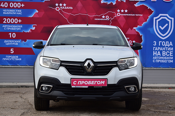 Renault Logan Stepway Life City, 2019 года, пробег 77000 км