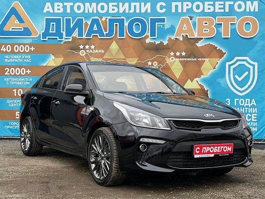 Kia Rio Luxe RED Line, 2018 года, пробег 148000 км