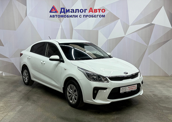 Kia Rio Luxe, 2018 года, пробег 125338 км
