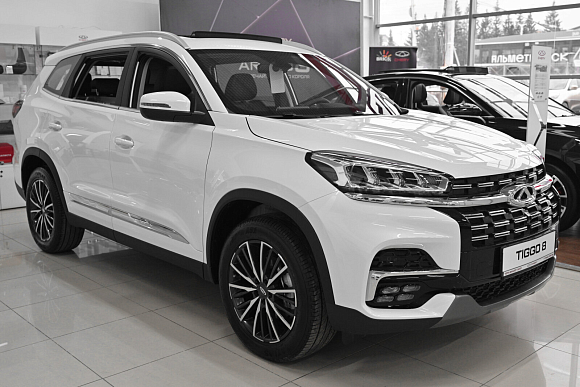 CHERY Tiggo 8 Prestige/Prestige Plus, белый