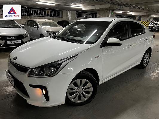 Kia Rio Prestige, 2019 года, пробег 90044 км