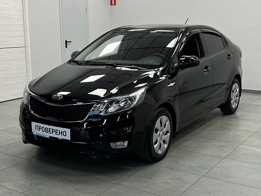 Kia Rio Luxe, 2017 года, пробег 114477 км