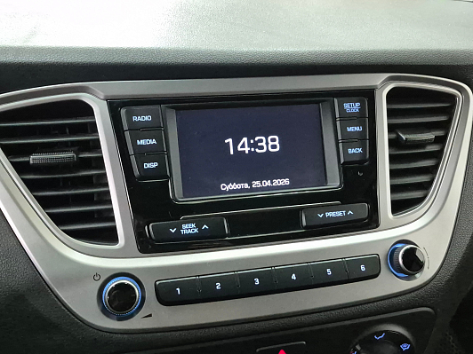 Hyundai Solaris Super Series II + 5” Audio, 2019 года, пробег 127700 км