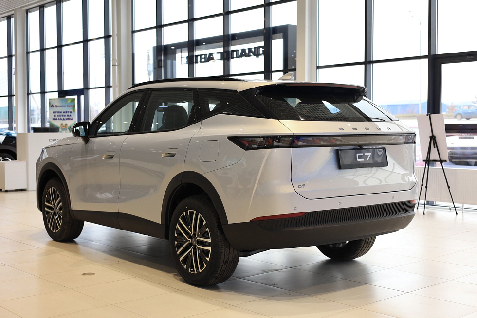 Omoda C7 Lifestyle, серебряный