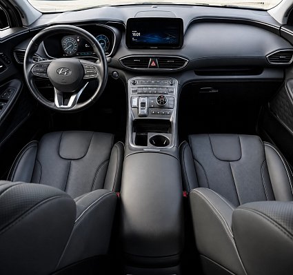 Hyundai Santa Fe Calligraphy, 2021 года, пробег 108993 км