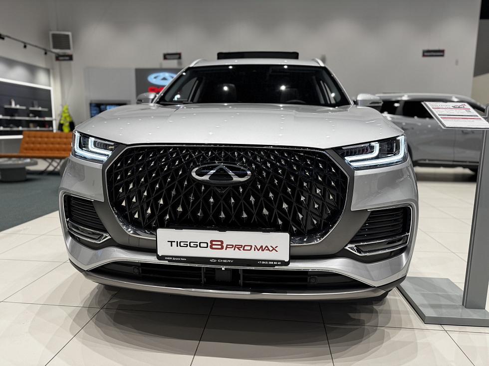 Chery Tiggo 8 Pro Max Ultimate 4WD, серебряный