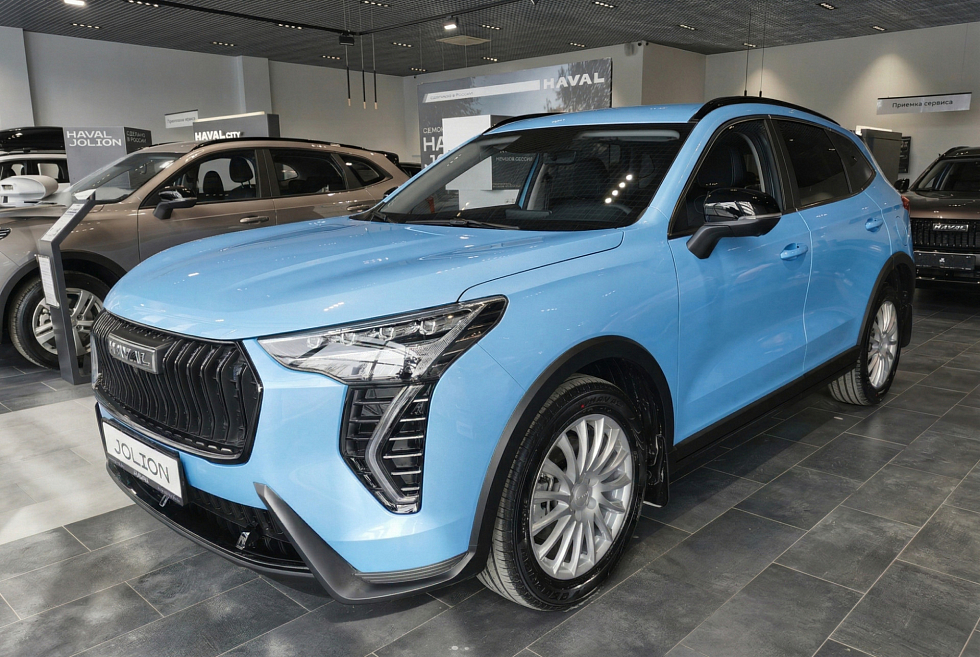 Haval Jolion Премиум, голубой
