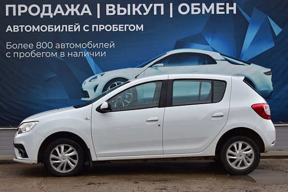 Renault Sandero Life, 2018 года, пробег 53400 км