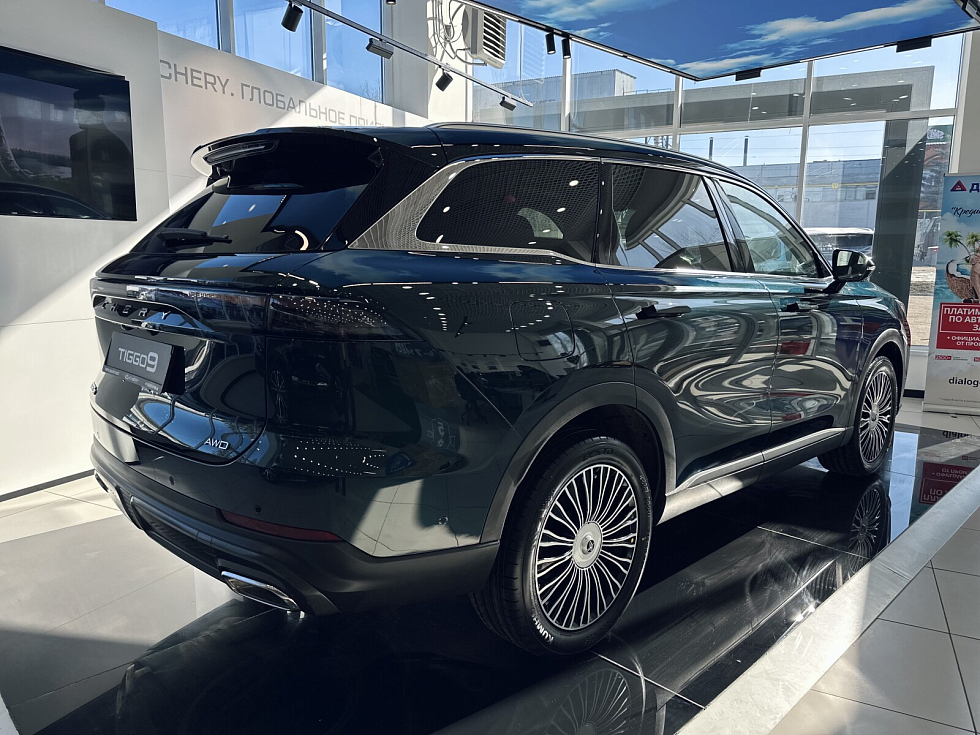 Chery Tiggo 9 Ultra, зеленый