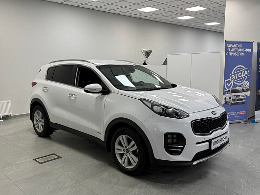 Kia Sportage Prestige, 2016 года, пробег 159626 км
