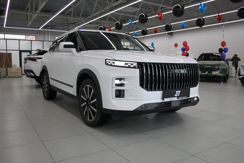 Jaecoo J7 Комфорт, белый