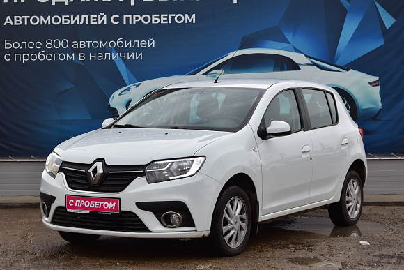 Renault Sandero, 2018 года, пробег 53400 км