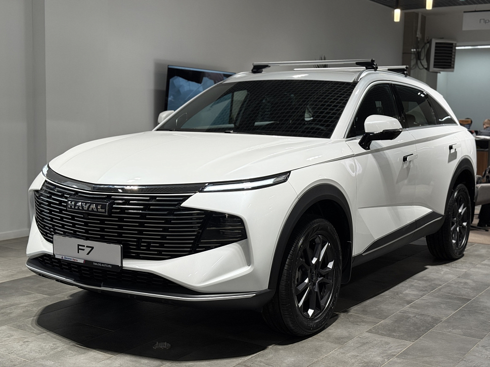 Haval F7 Премиум, голубой