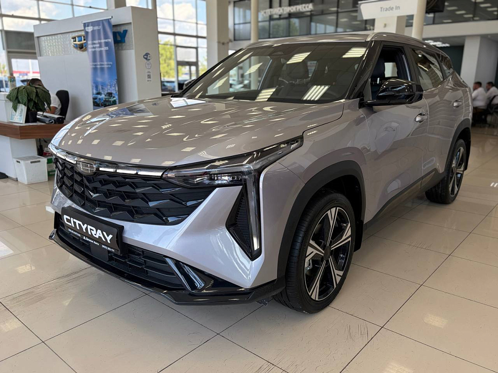 Geely Cityray Люкс, серебряный