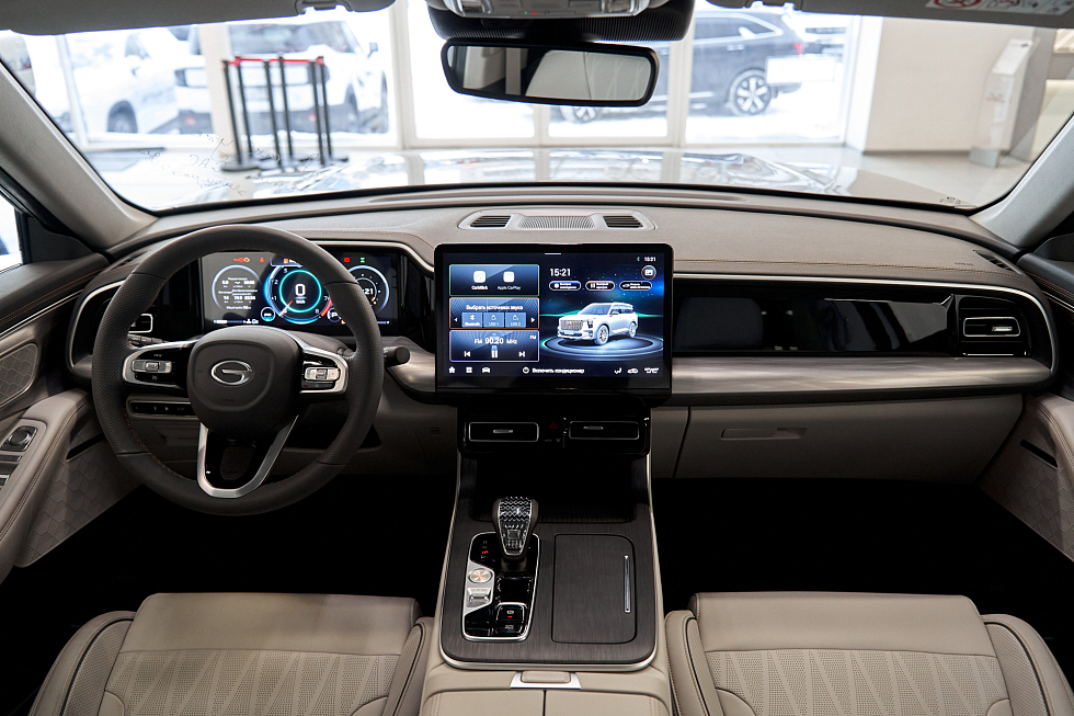 GAC GS8 GL (5 мест), серебряный