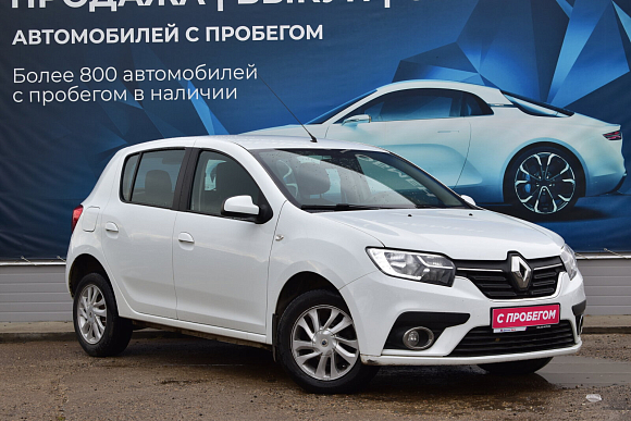 Renault Sandero Life, 2018 года, пробег 53400 км