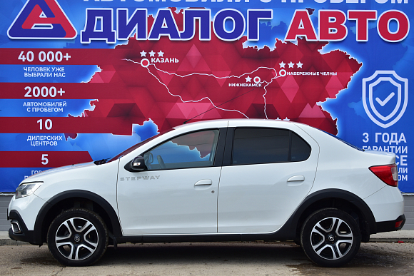 Renault Logan Stepway Life City, 2019 года, пробег 77000 км