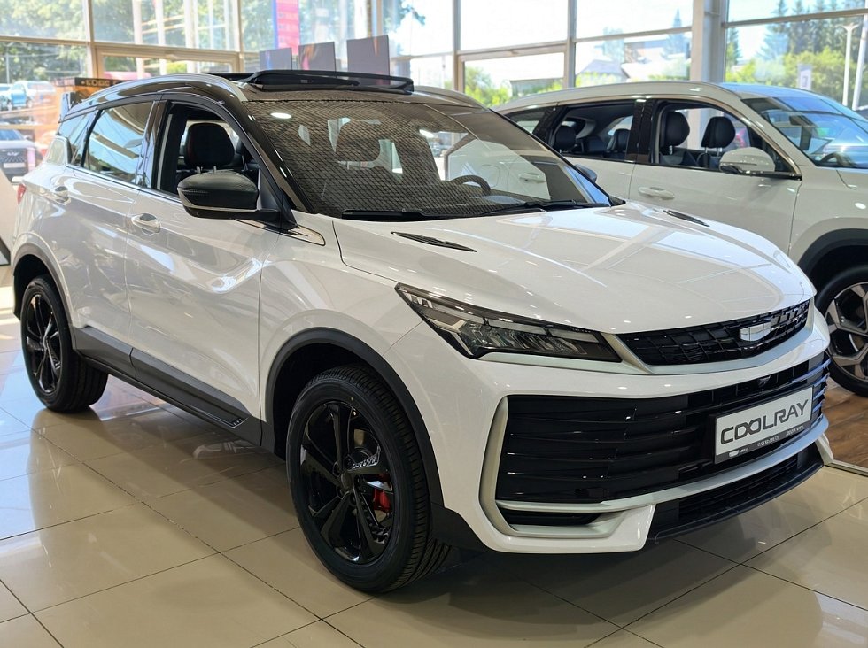 Geely Coolray Спорт, белый