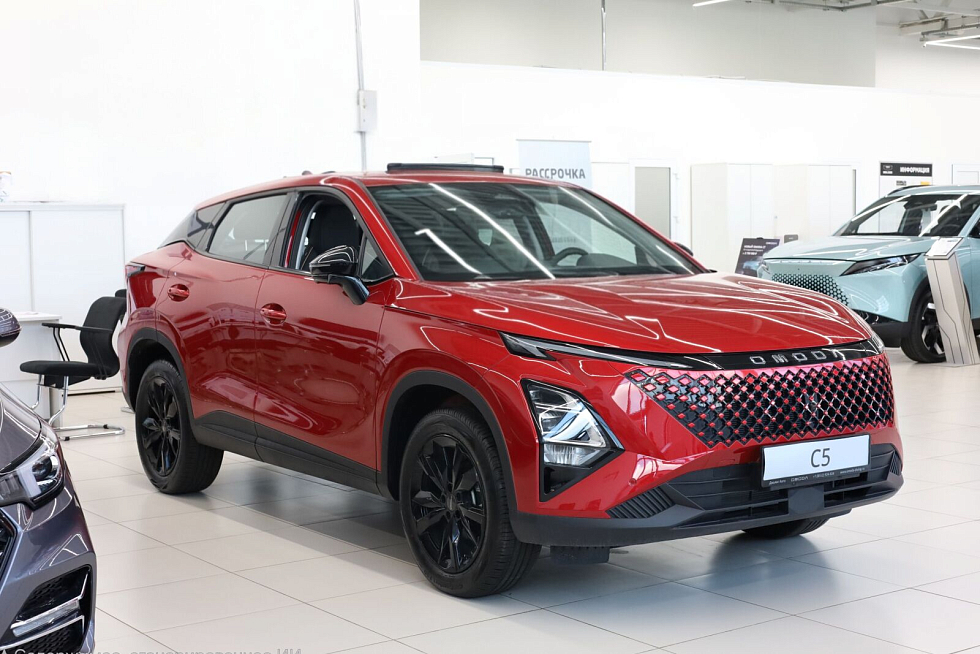 Omoda C5 Supreme, красный