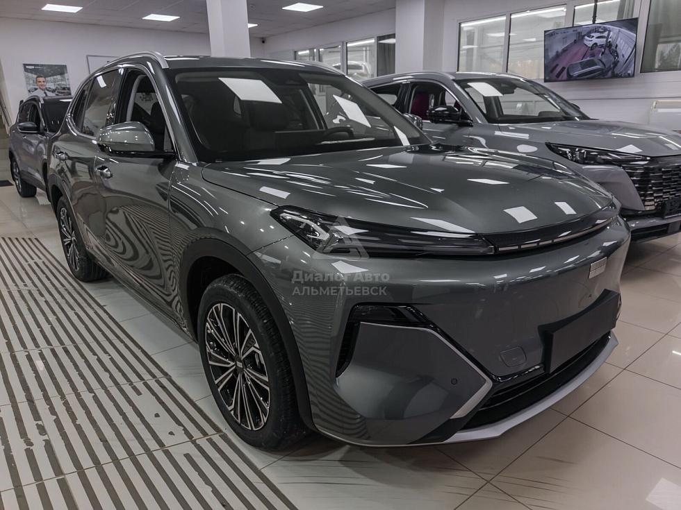 Geely EX5 EM-i Max, серый