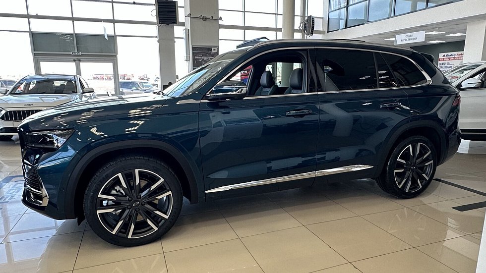 Geely Monjaro Флагман, синий