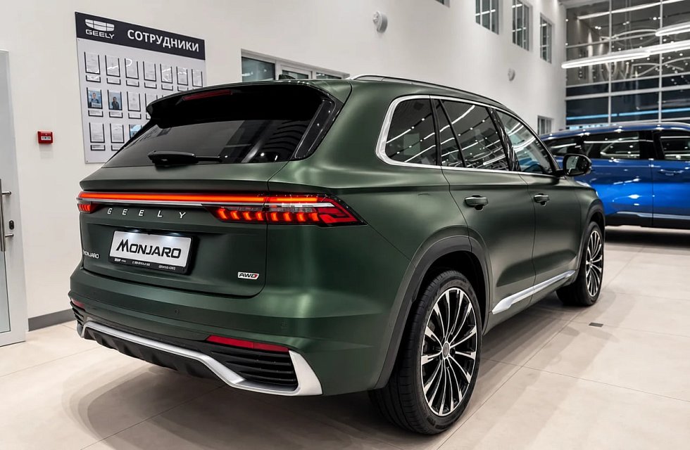 Geely Monjaro Люкс, серый