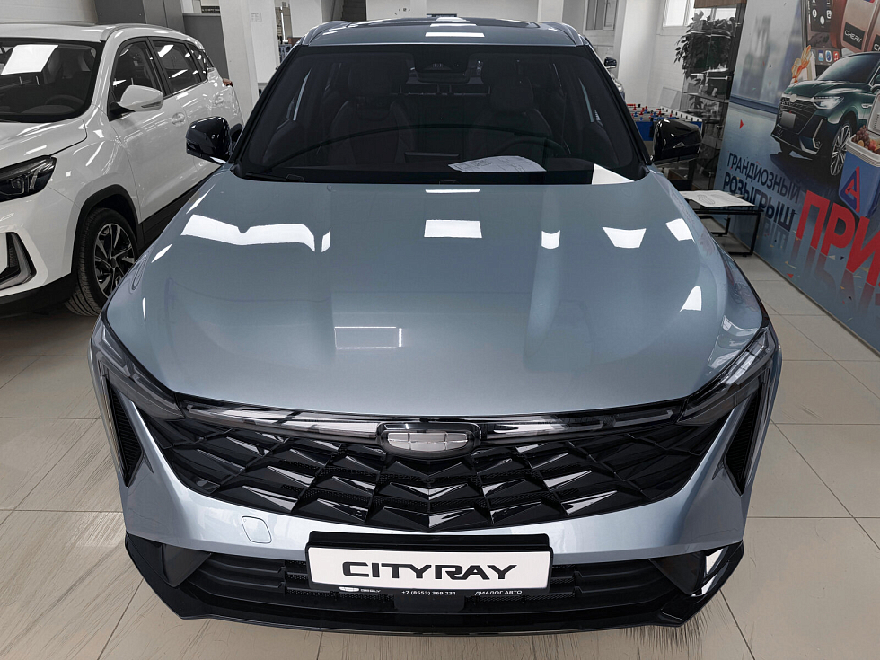 Geely Cityray Флагман, серебряный