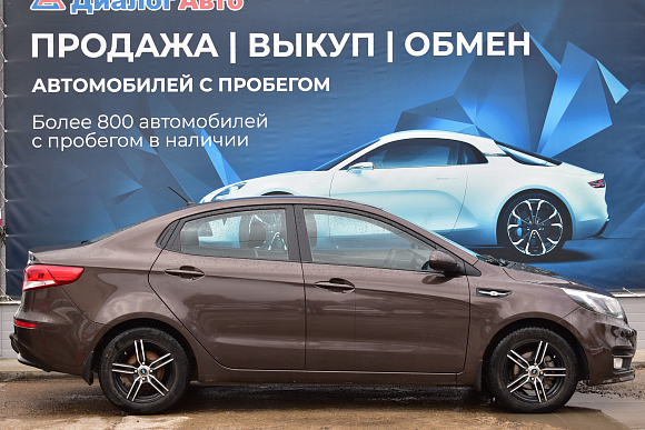 Kia Rio, 2016 года, пробег 120000 км