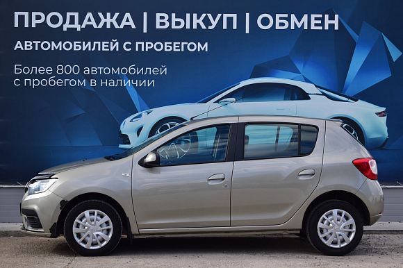 Renault Sandero Life, 2020 года, пробег 70715 км