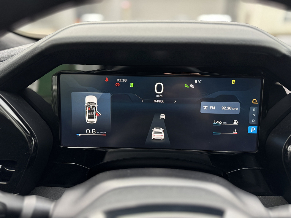 Geely Monjaro Flagship, белый