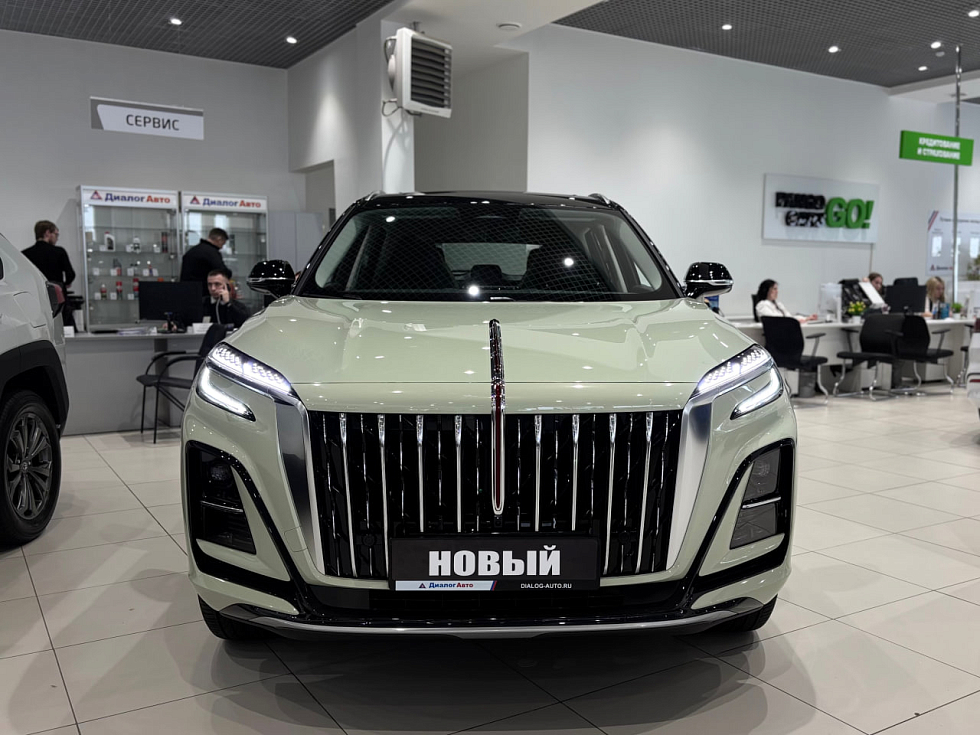Hongqi HS3 Комфорт, зеленый
