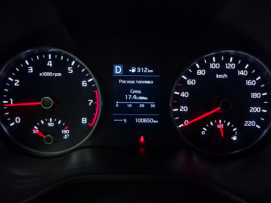 Kia Rio Prestige, 2019 года, пробег 100600 км