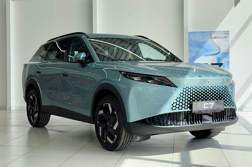 Omoda C7 Lifestyle, зеленый