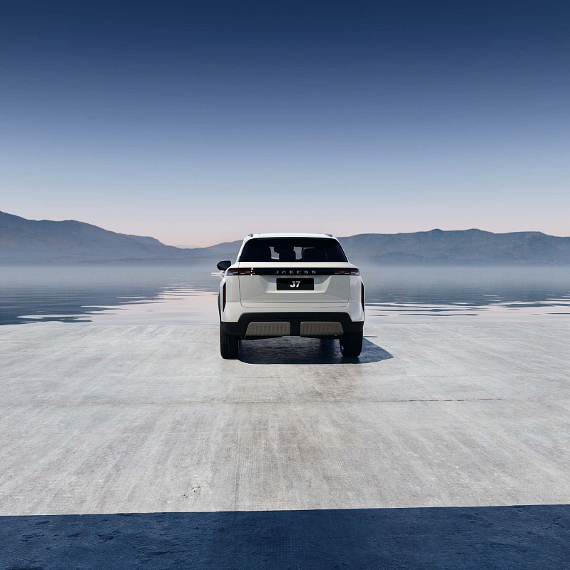 Jaecoo J7 Престиж, белый