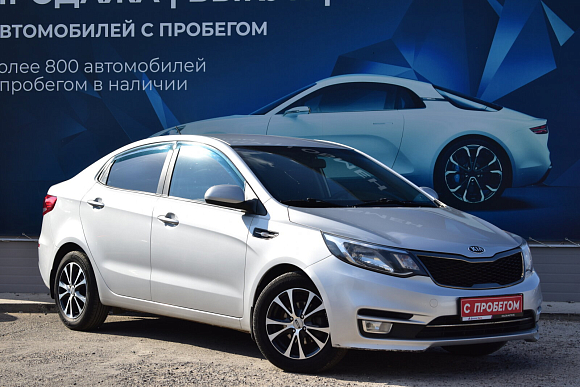 Kia Rio, 2016 года, пробег 114174 км