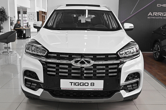 CHERY Tiggo 8 Prestige/Prestige Plus, белый