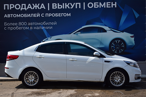 Kia Rio, 2017 года, пробег 184606 км