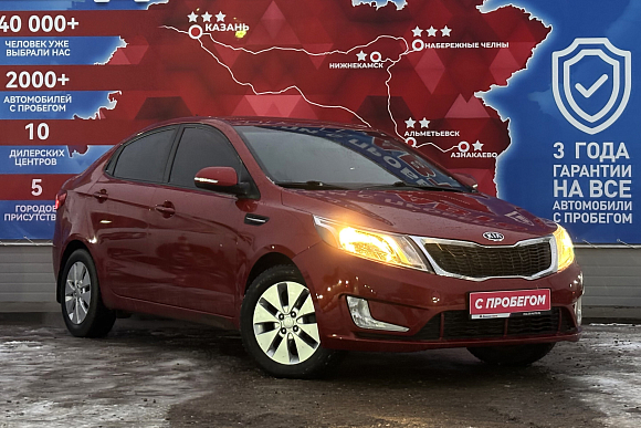 Kia Rio Prestige, 2012 года, пробег 178000 км