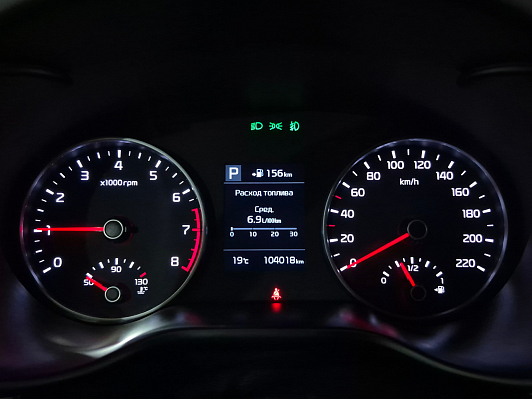 Kia Rio Prestige, 2019 года, пробег 104017 км