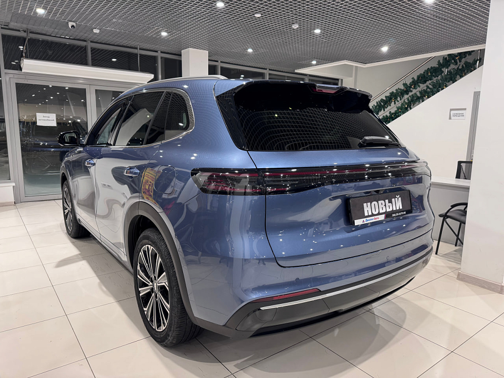 Geely EX5 EM-i Макс, синий