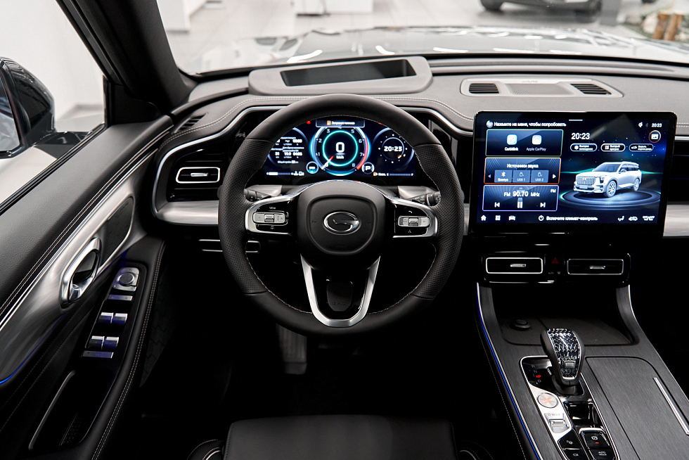 GAC GS8 GX Premium, серебряный