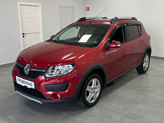 Renault Sandero Confort, 2015 года, пробег 120372 км