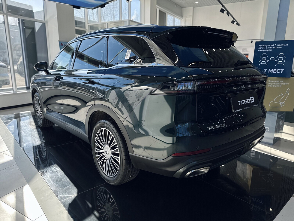 Chery Tiggo 9 Прайм / Prime, зеленый