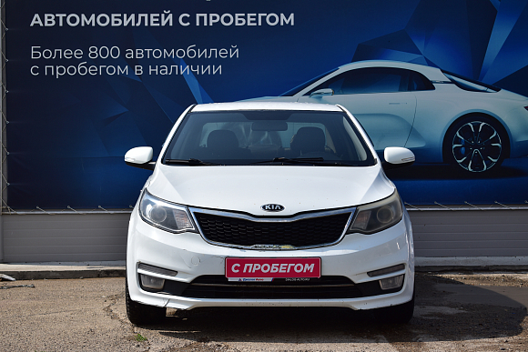 Kia Rio, 2017 года, пробег 184606 км