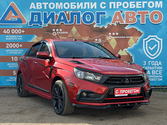 Lada (ВАЗ) Vesta Comfort Image (2018-2019), 2017 года, пробег 128548 км